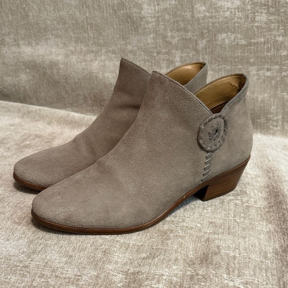 Jack Rogers Taupe Ankle Booties